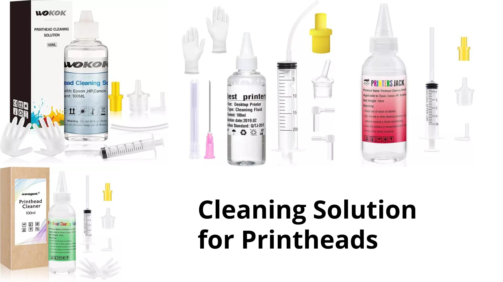 Cleaning Solution for Printheads
