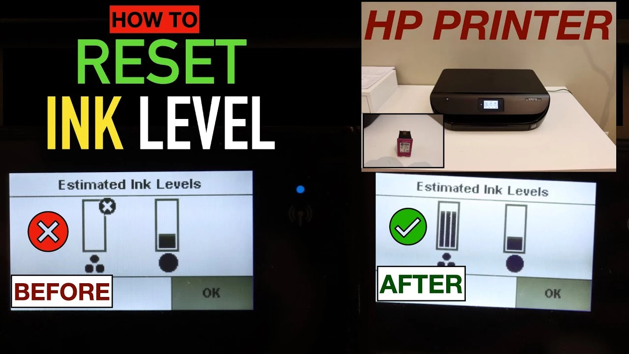 How to Use the HP Printer Ink Cartridge Secret Reset Button