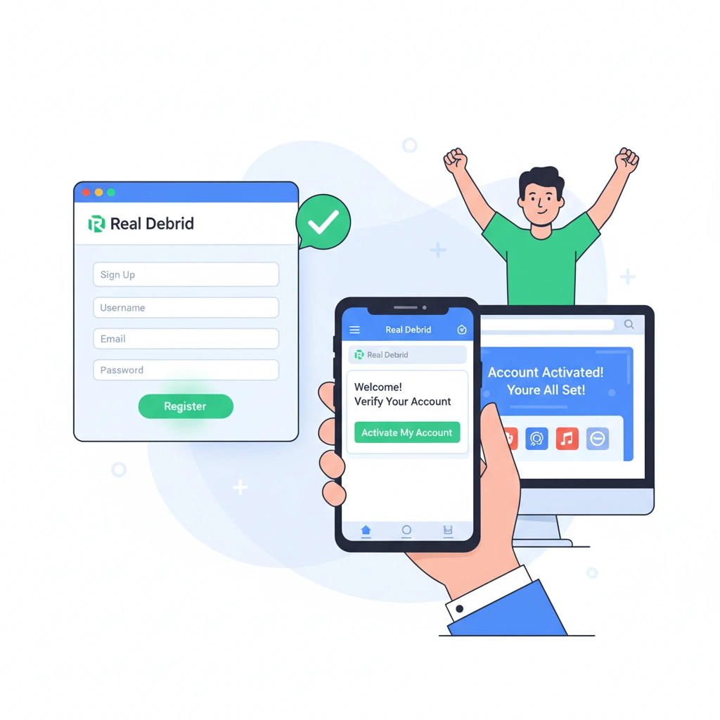 Real Debrid Registration