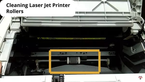 Cleaning Laser Jet Printer Rollers