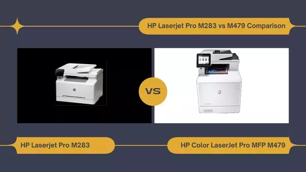 HP Laserjet Pro M283 vs HP M479