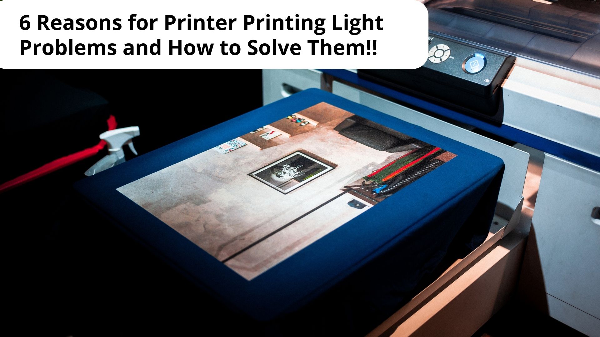 6 Reasons for Printer Printing Light Problems and How to Solve Them!!