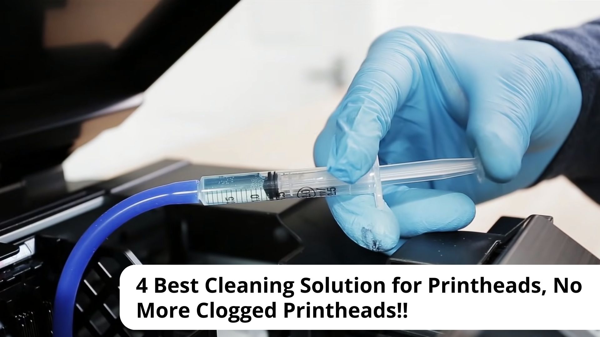 Best Cleaning Solution for Printheads