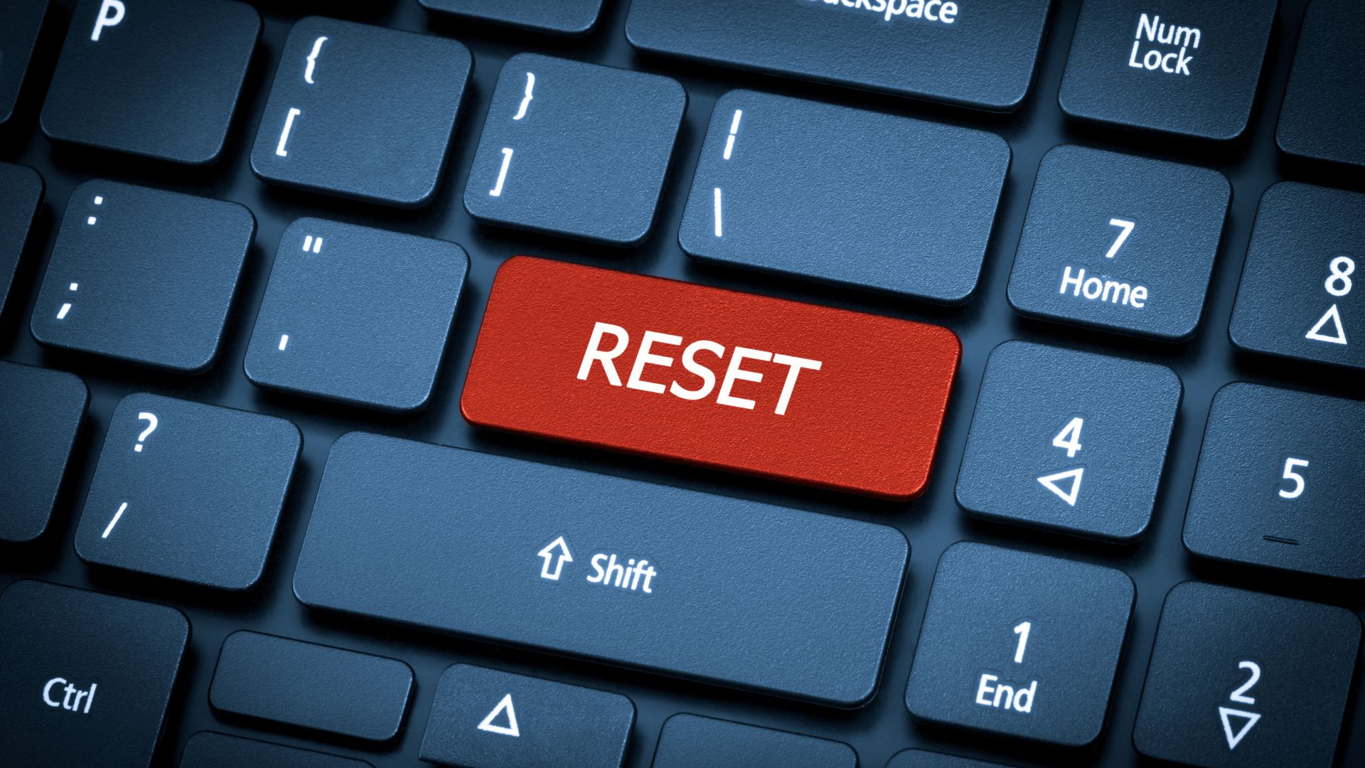 Reset the Software