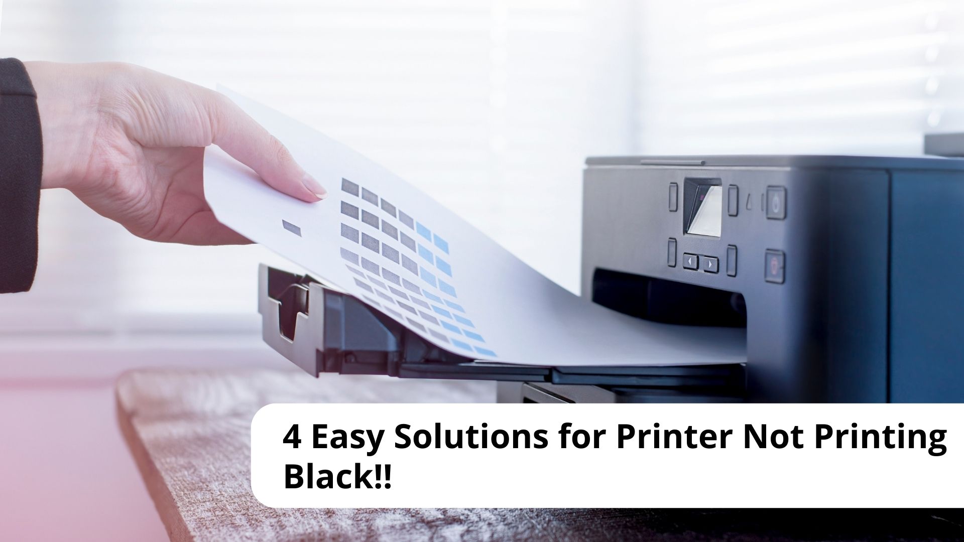 What To Do When Printer Not Printing Black