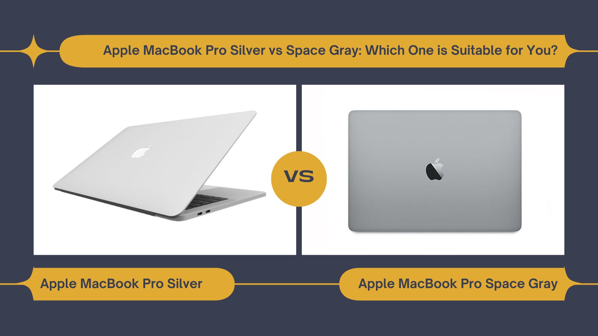 Apple MacBook Pro Silver vs Space Gray