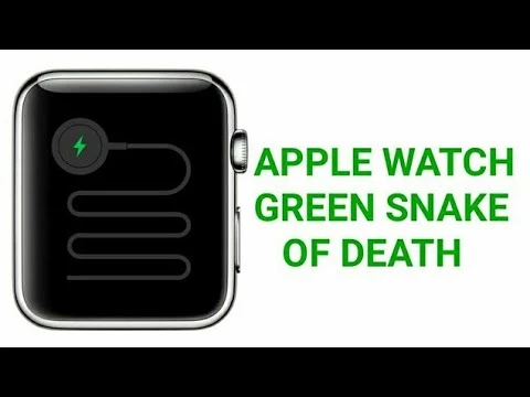 Apple Watch Charging Screen Snake