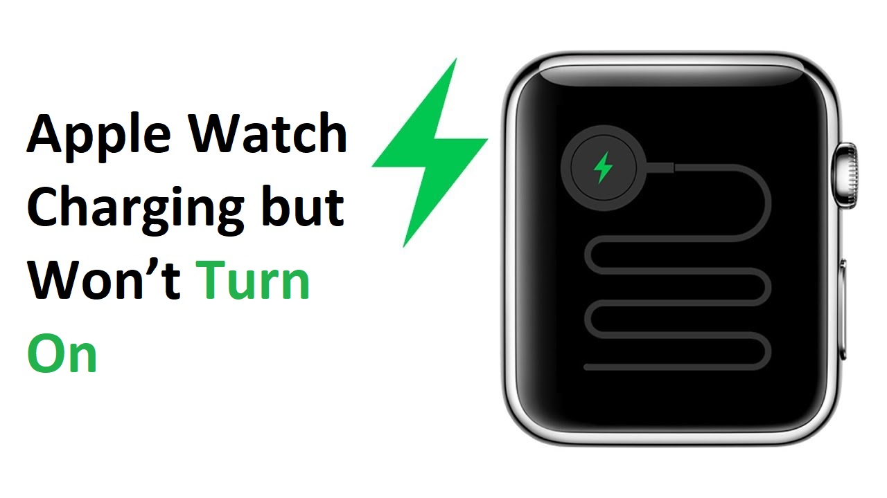 Apple Watch Charging but Won’t Turn On
