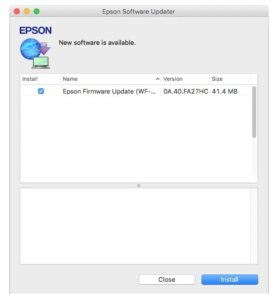 Epson Software Updater