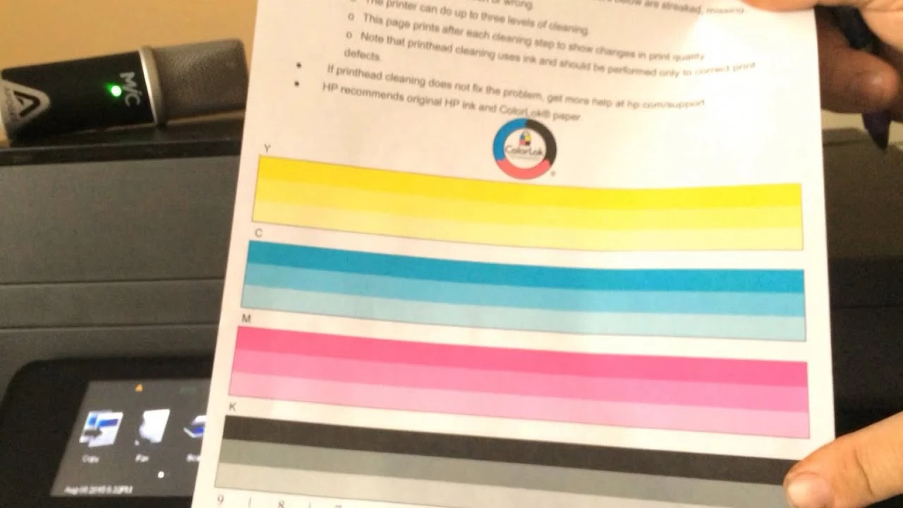 HP Print a Quality Report