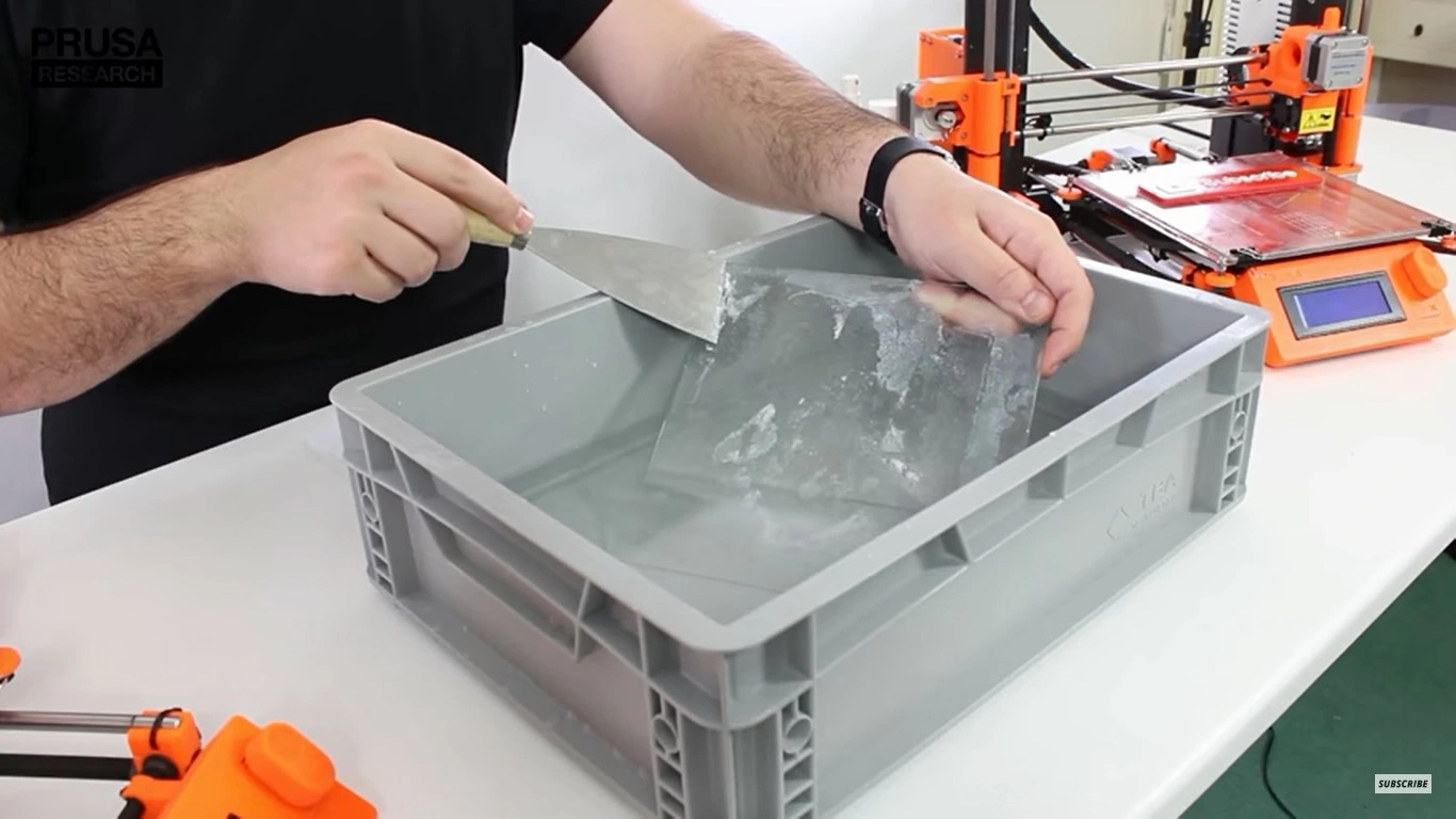 How to Clean 3D Printer Bed from Glass
