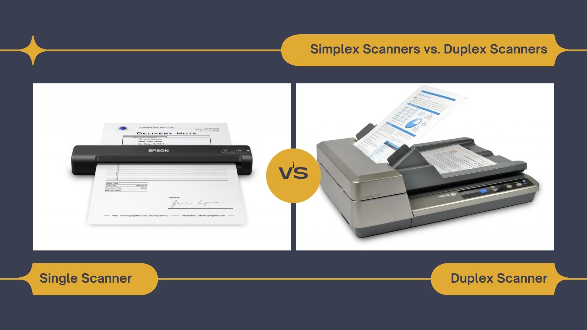 Simplex Scanners vs. Duplex Scanners