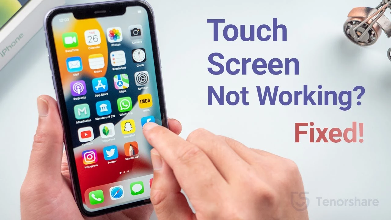 touch screen doesn’t work on iPhone