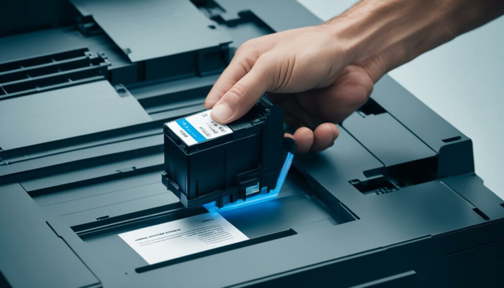 Installation of remanufactured ink cartridges in Canon printer