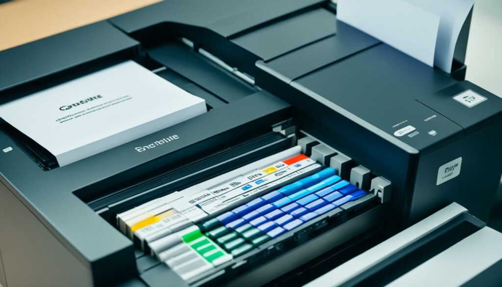 features of generic text printers