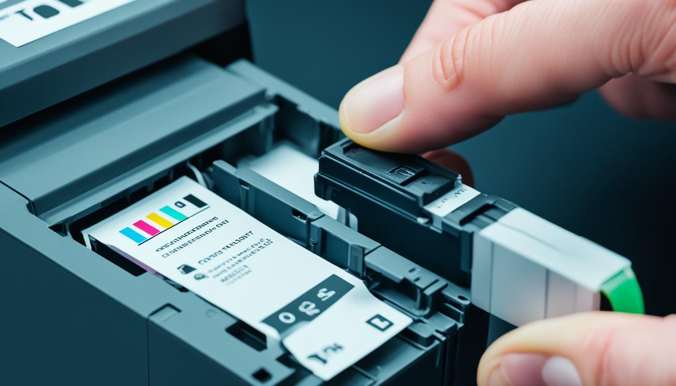 how do i reset my remanufactured ink cartridge?
