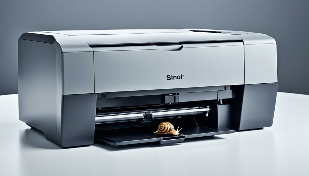 slow print speed of ink tank printers