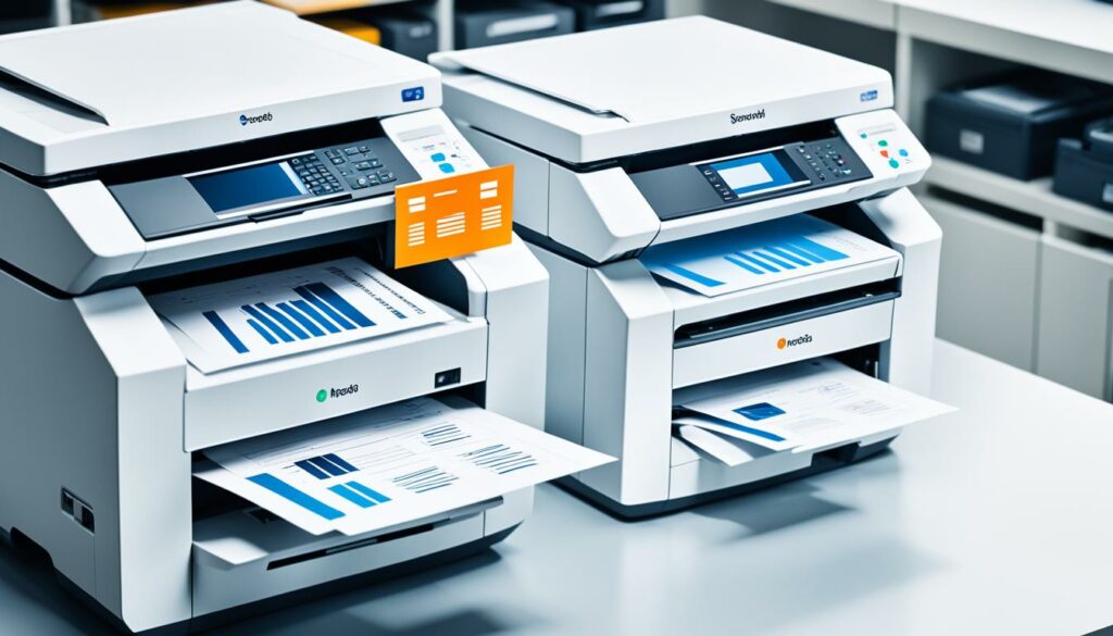 Printer Usage Comparison