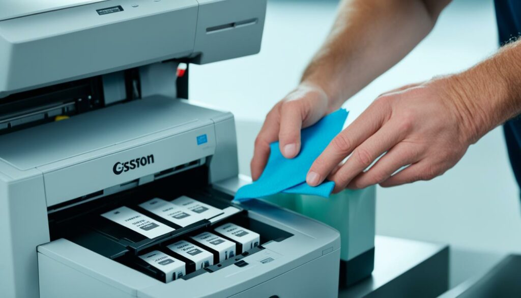 cleaning ink cartridges