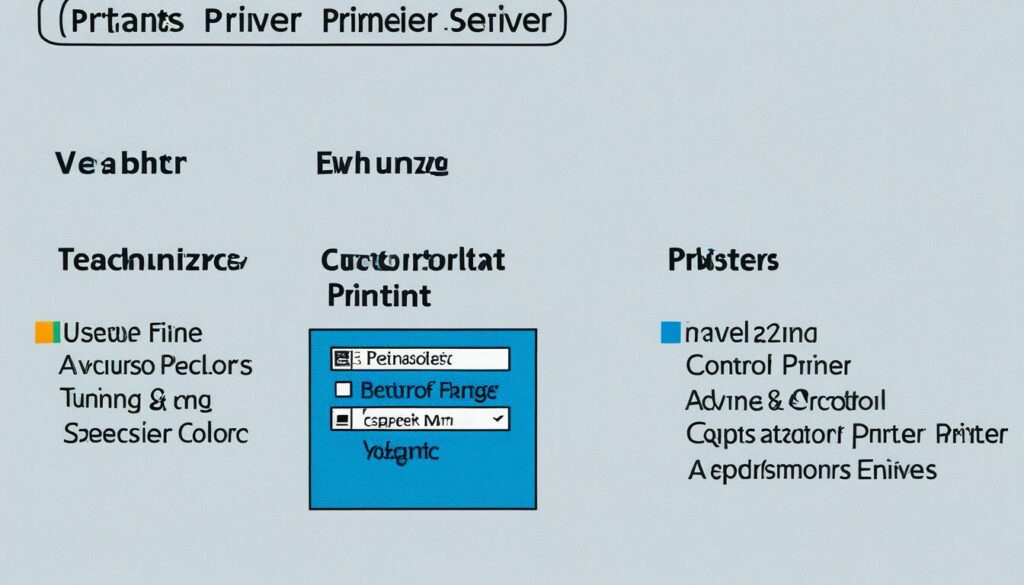printer driver settings