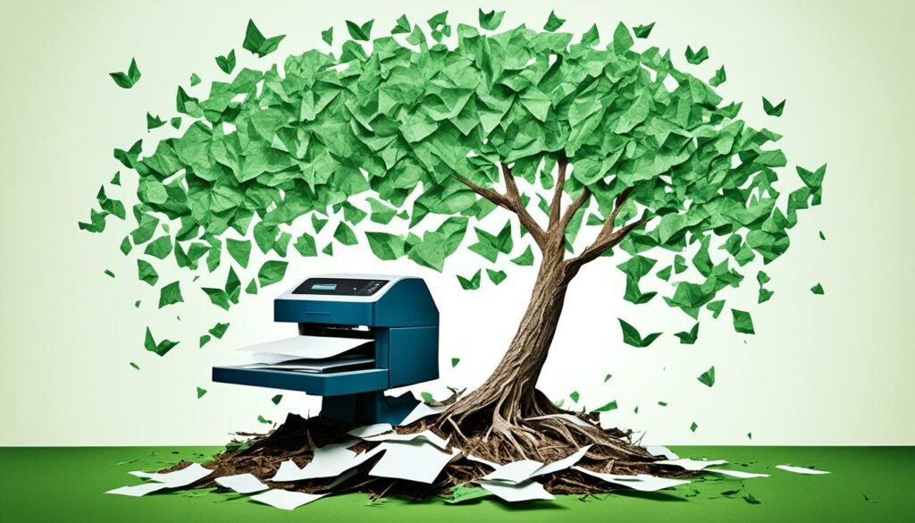 reduce printing waste