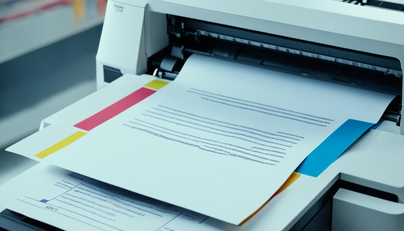 which side do printers print on