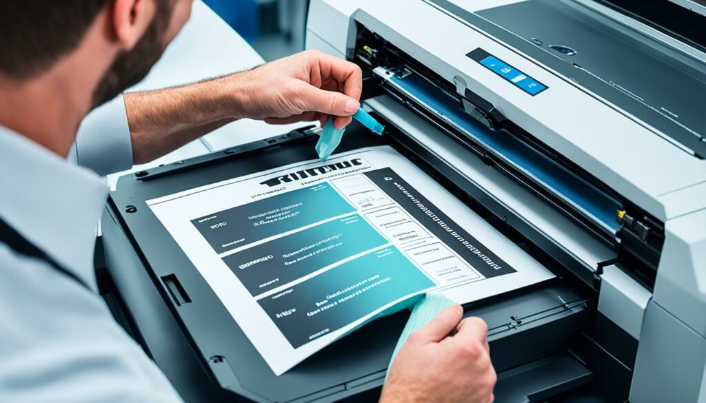 wide format printer maintenance