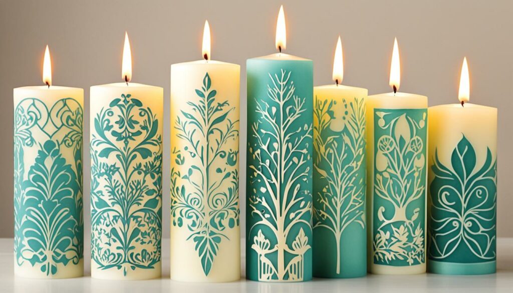 Candle Transfer Paper