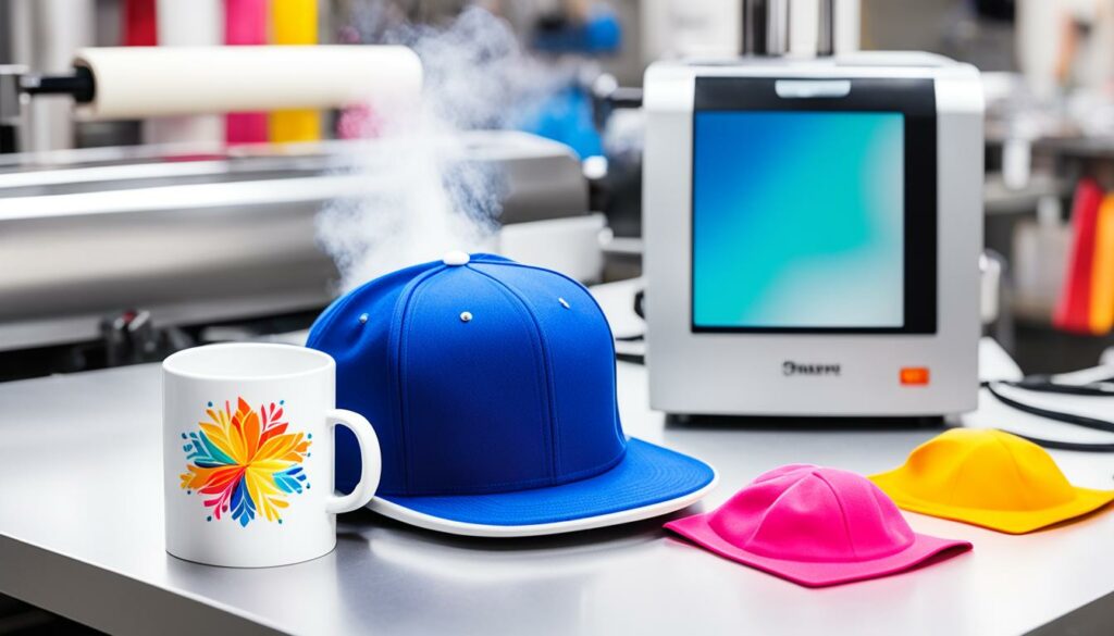 Heat press hat and mug