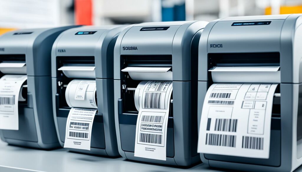 considerations for shipping label printer