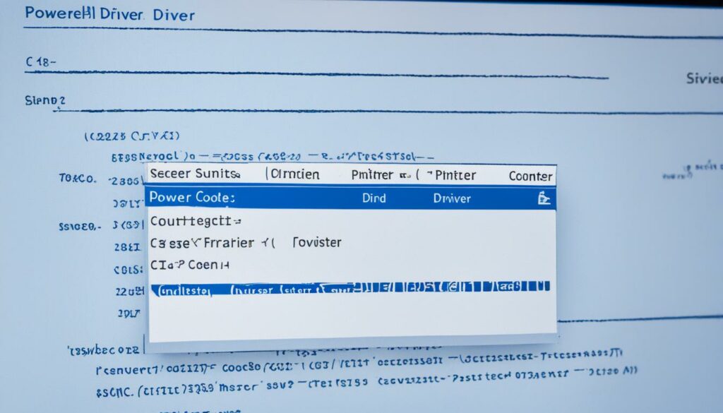 identify printer driver