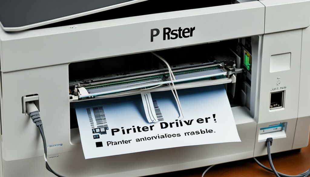 printer driver error