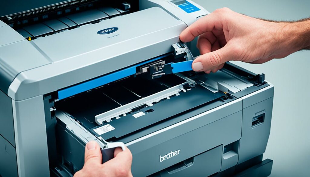 Change Toner in Brother Printer
