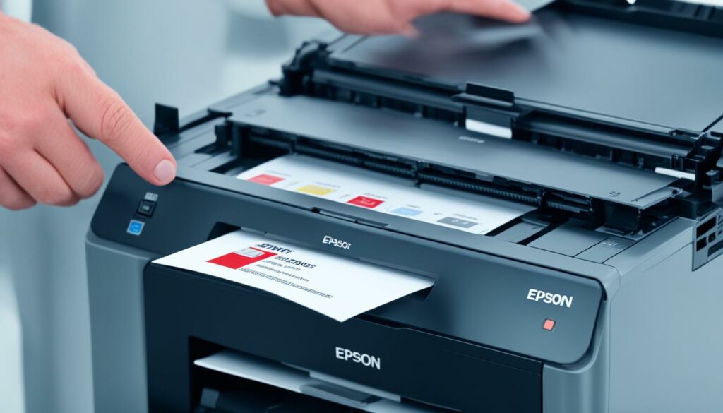 Epson printer replace cartridge