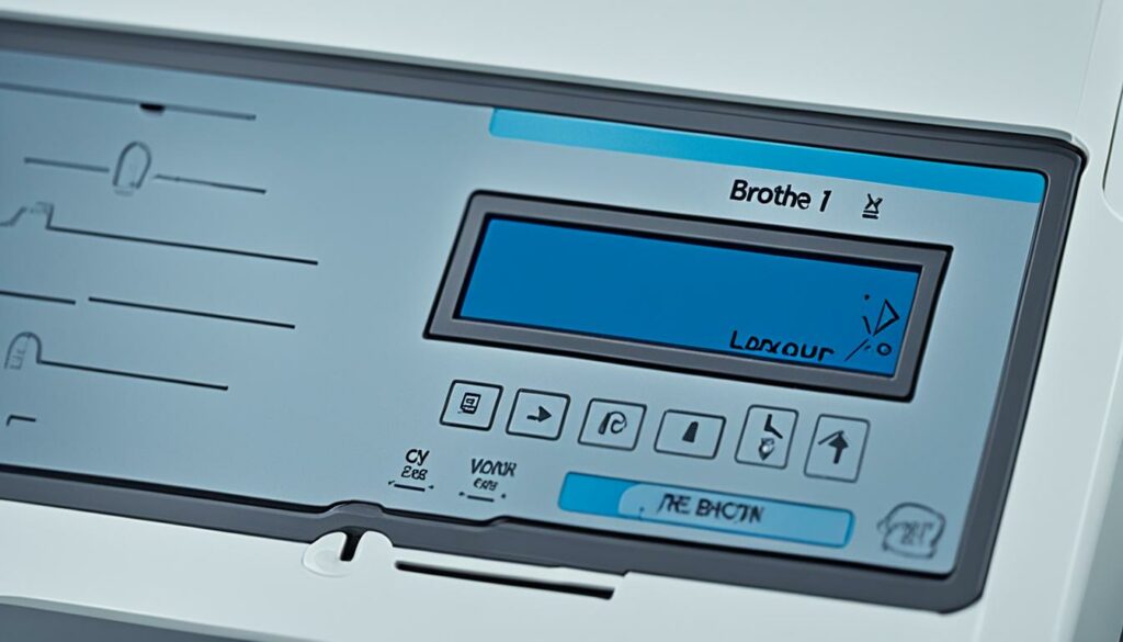 brother printers with LCD screen