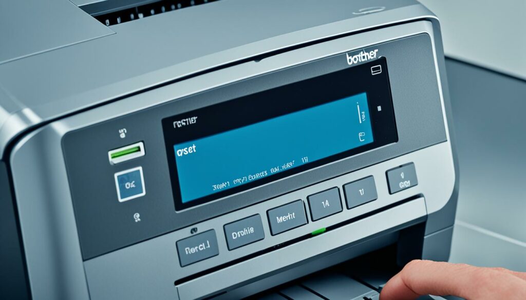 brother printers with LCD screen and numeric keypad