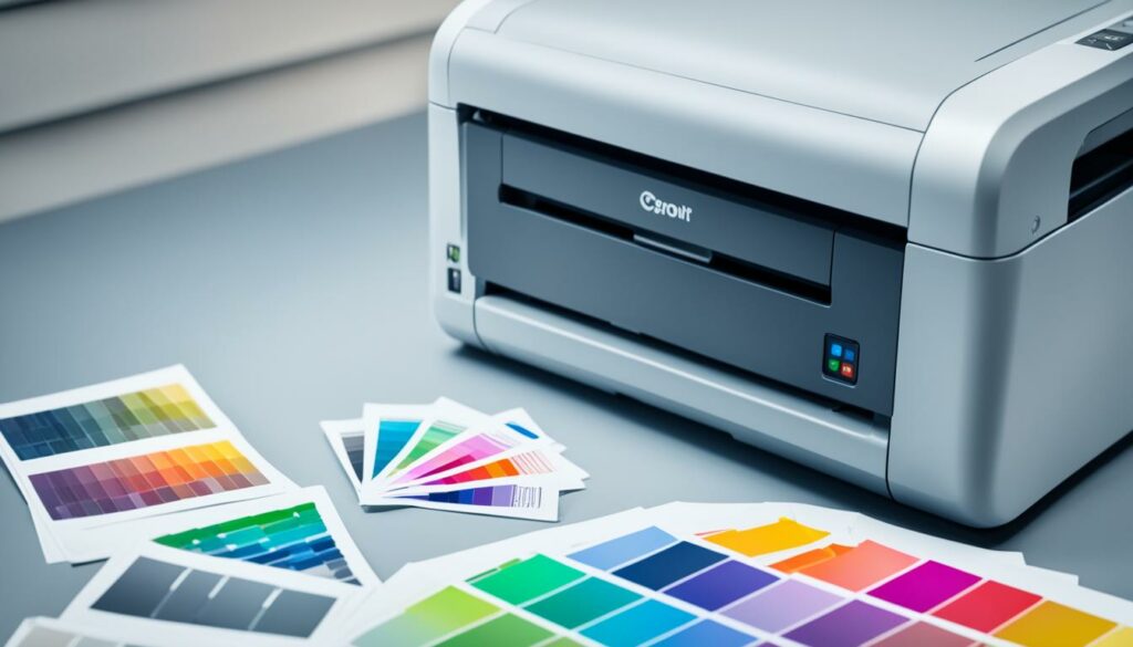 check printer color settings