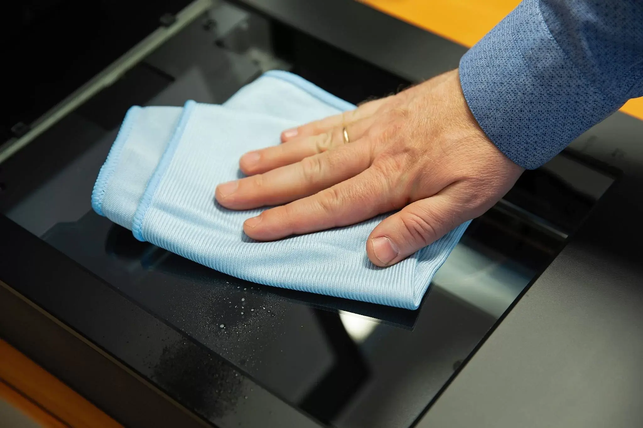 cleaning your photocopier